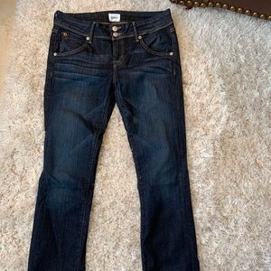 HUDSON DARK WASH JEANS